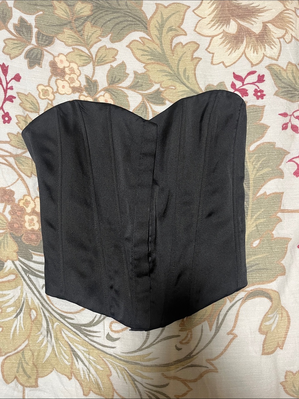 Zara Women’s Black Corset Top
